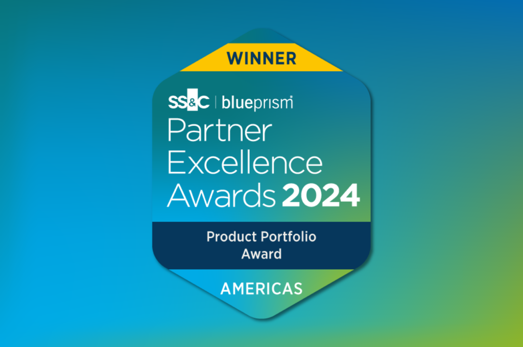 RMR Technology Solutions ganó el "Product Portfolio Award" en los Premios de Excelencia para Socios 2024 de SS&C Blue Prism